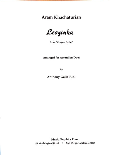 Lesginka (Duet)