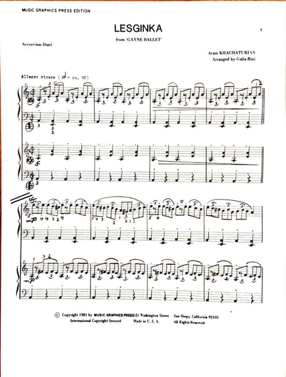 Lesginka (Duet)