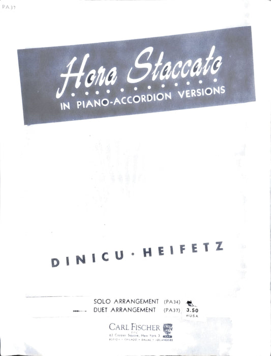 Hora Staccato (Duet)