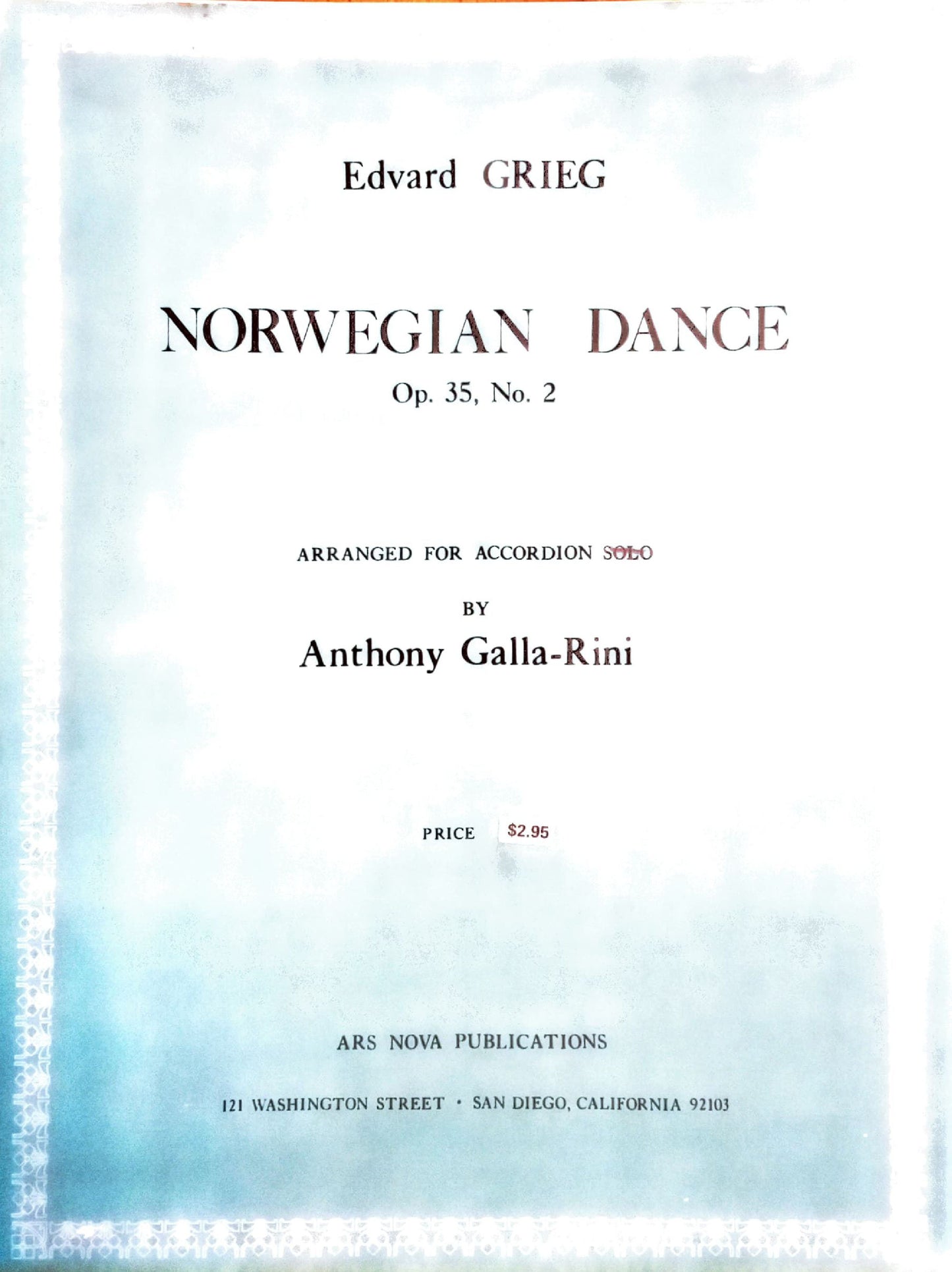 Norwegian Dance (Duet)