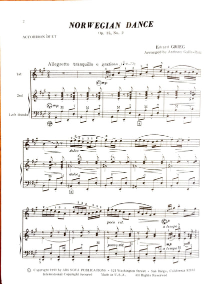 Norwegian Dance (Duet)
