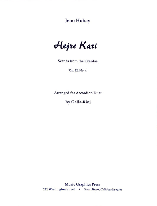 Hejre Kati (Scenes from the Czardas) (Duet)