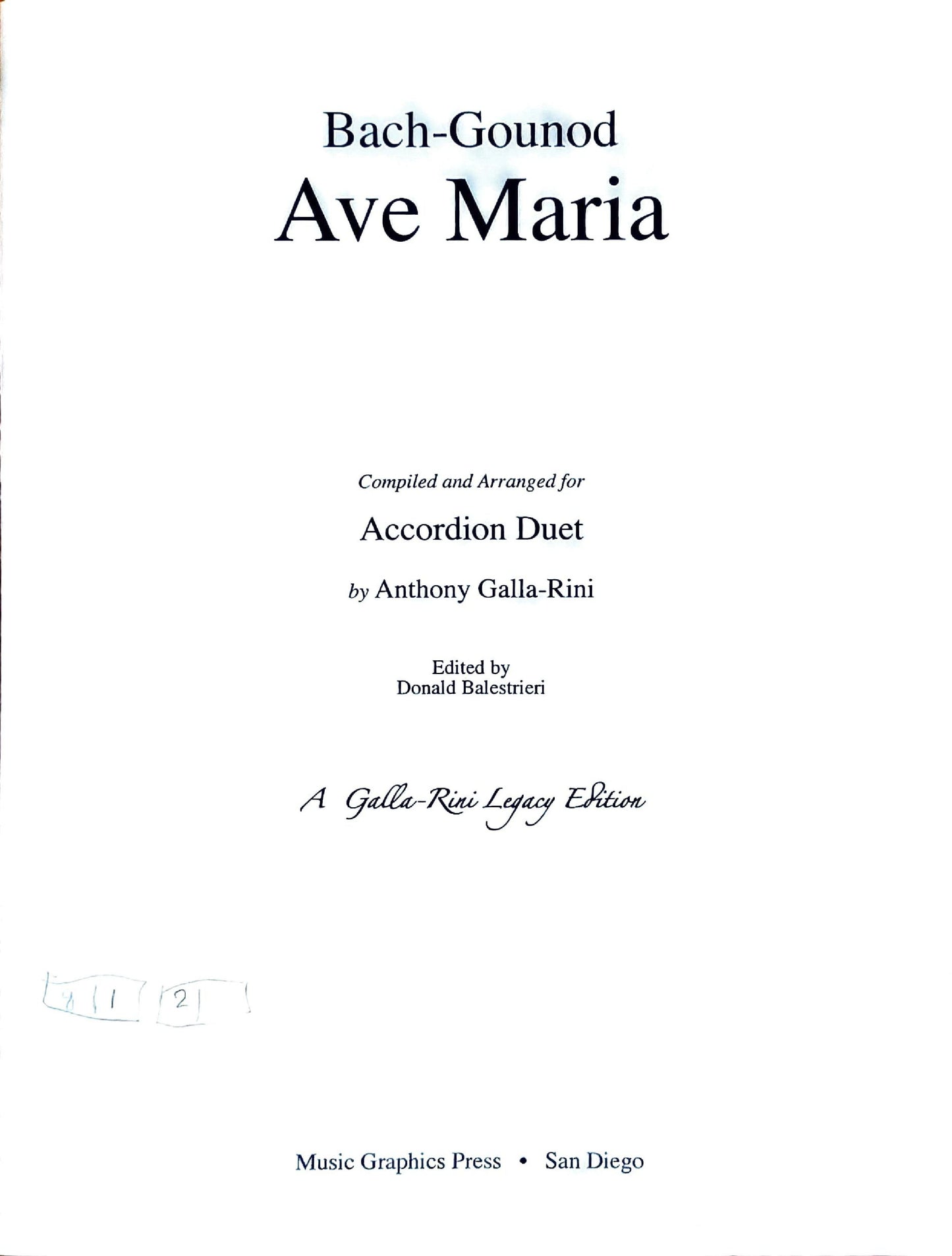 Ave Maria (Duet)
