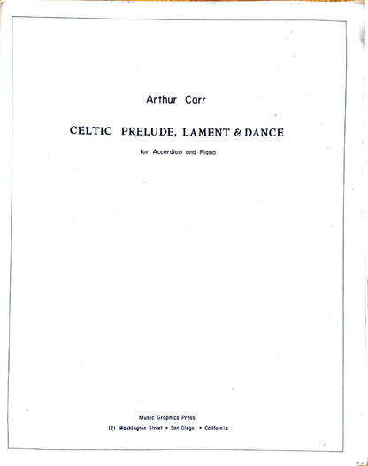 Celtic Prelude, Lament and Dance
