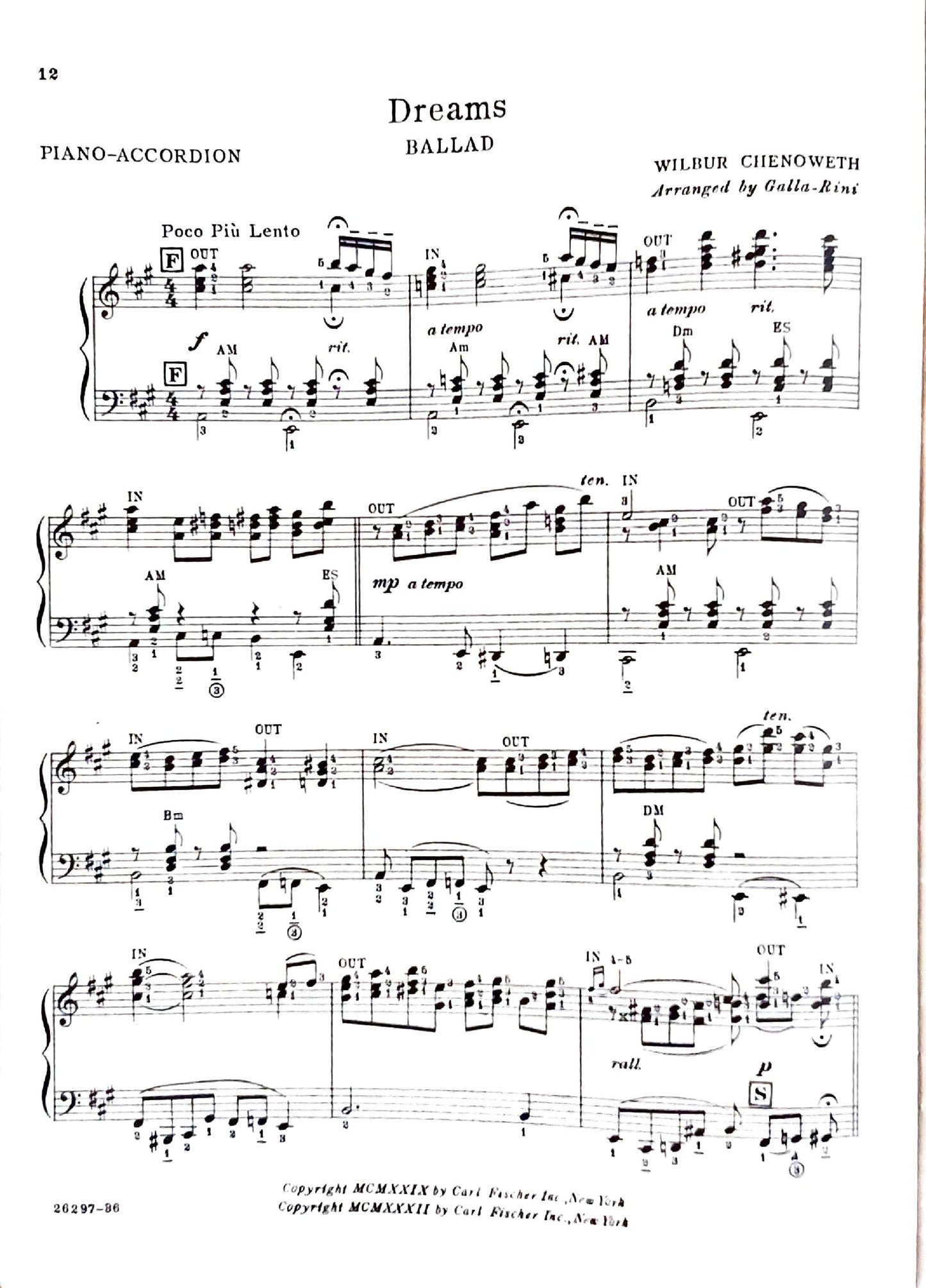 Concert Album eBook for Piano Accordion Vol.1
