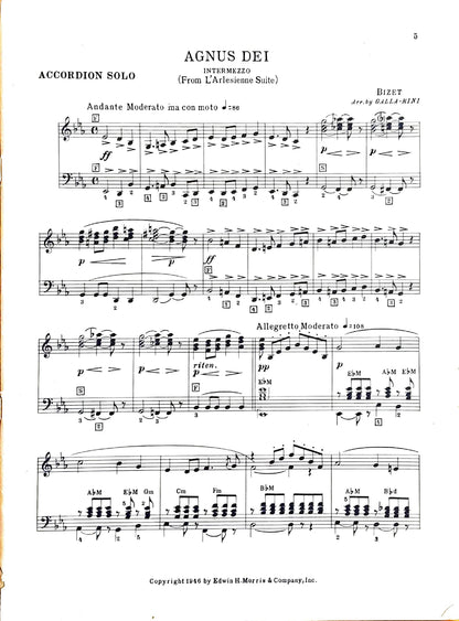 Sacred Selections  accordion eBook, arranged by Anthony Galla-Rini