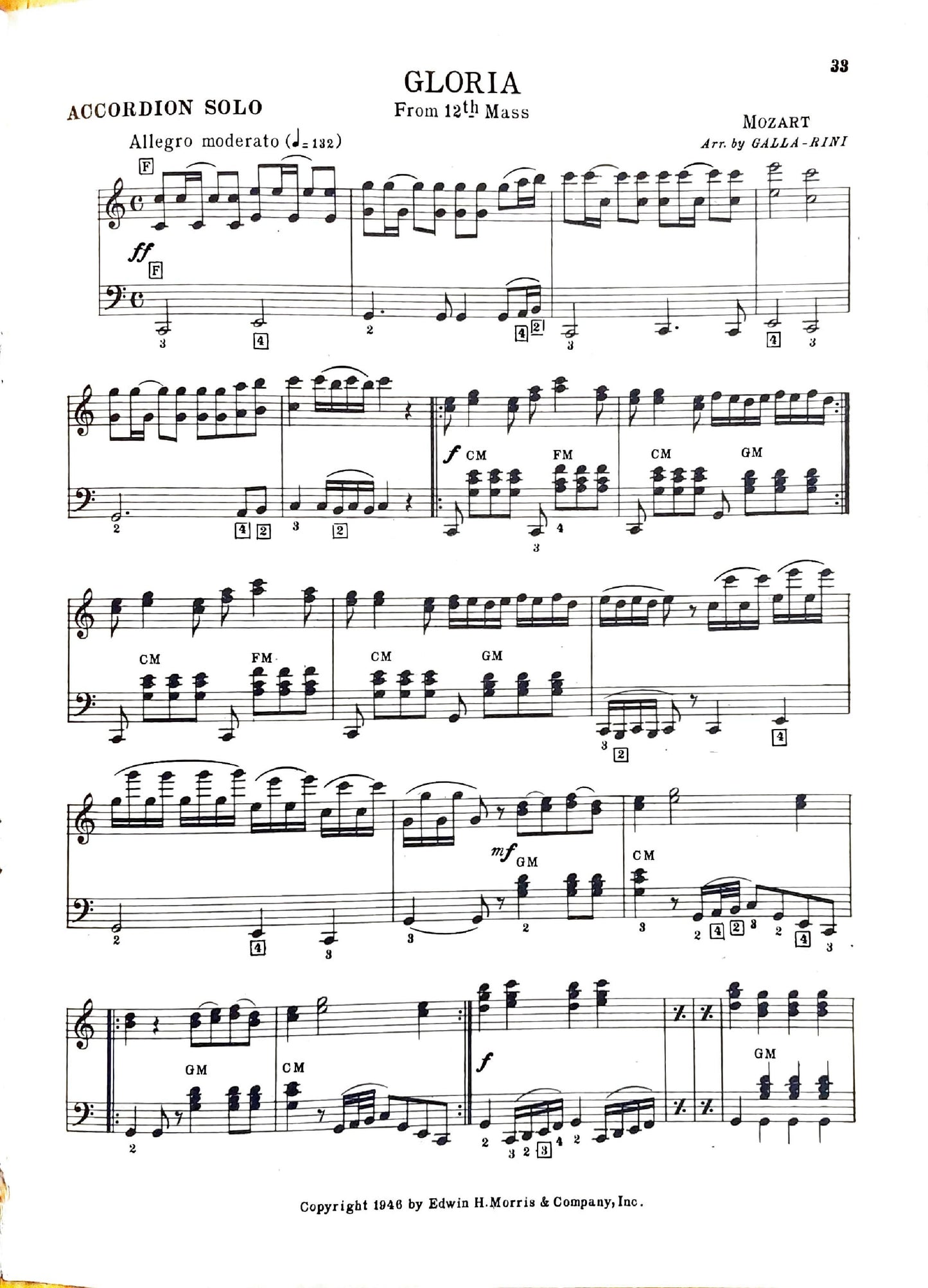 Sacred Selections  accordion eBook, arranged by Anthony Galla-Rini