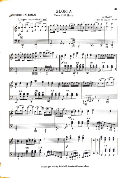 Sacred Selections  accordion eBook, arranged by Anthony Galla-Rini