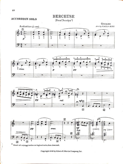 Sacred Selections  accordion eBook, arranged by Anthony Galla-Rini