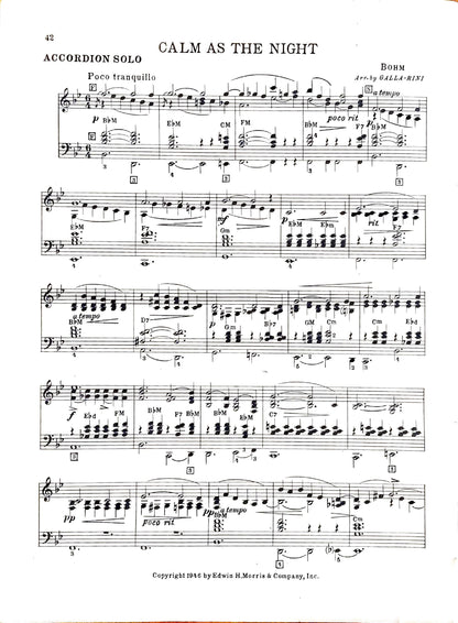 Sacred Selections  accordion eBook, arranged by Anthony Galla-Rini