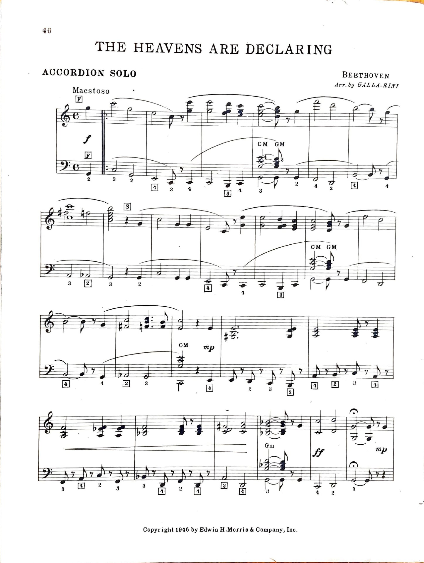 Sacred Selections  accordion eBook, arranged by Anthony Galla-Rini