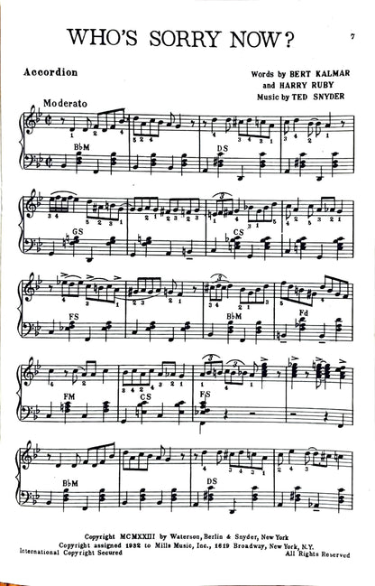 Modern Hot Piano Accordion Solos eBook No.1 , arranged by Anthony Galla-Rini