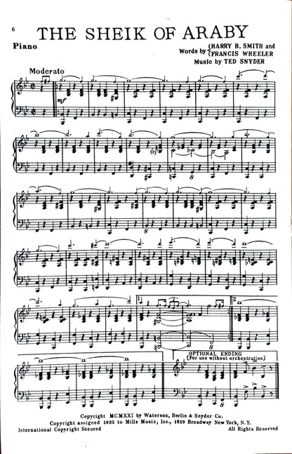 Modern Hot Piano Accordion Solos eBook No.1 , arranged by Anthony Galla-Rini