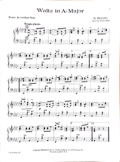 Volkwein's Accordion Recital Album eBook, arranged by Anthony Galla-Rini