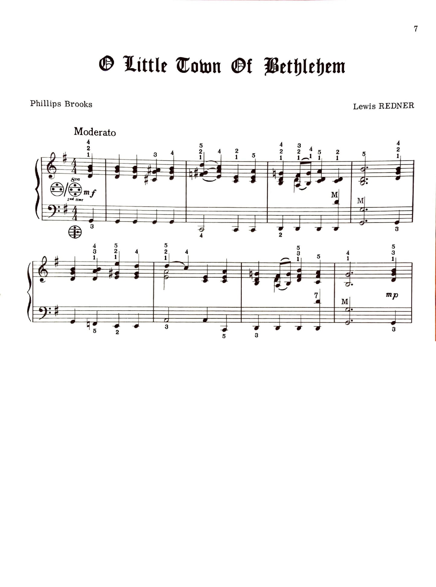 Christmas Carols and Hymns for accordion eBook arranged by Anthony Galla-Rini