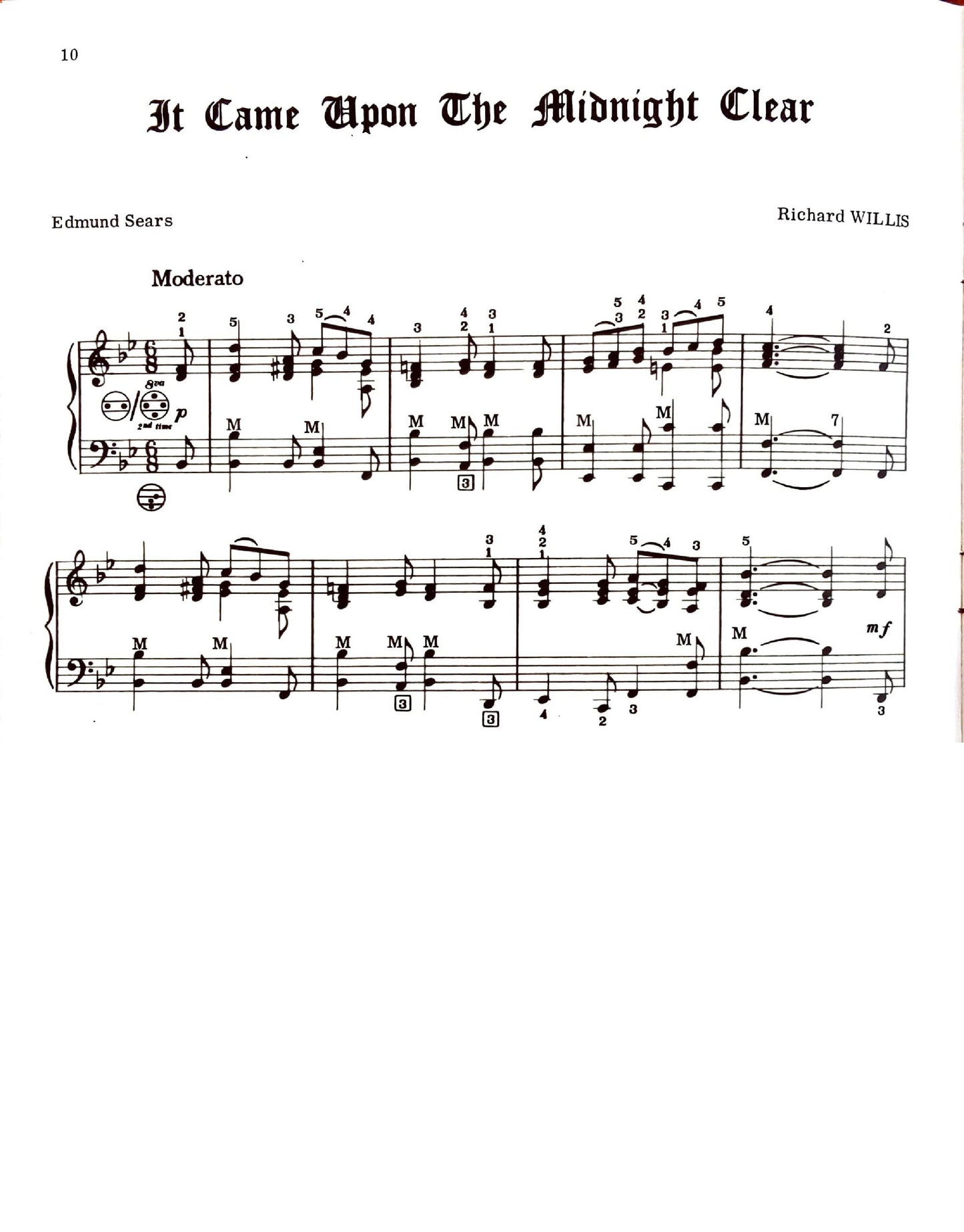 Christmas Carols and Hymns for accordion eBook arranged by Anthony Galla-Rini