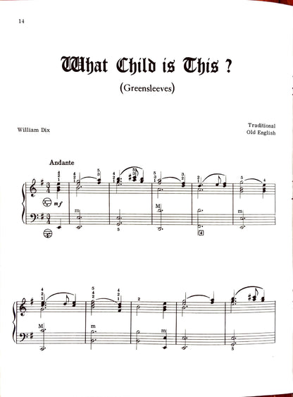 Christmas Carols and Hymns for accordion eBook arranged by Anthony Galla-Rini