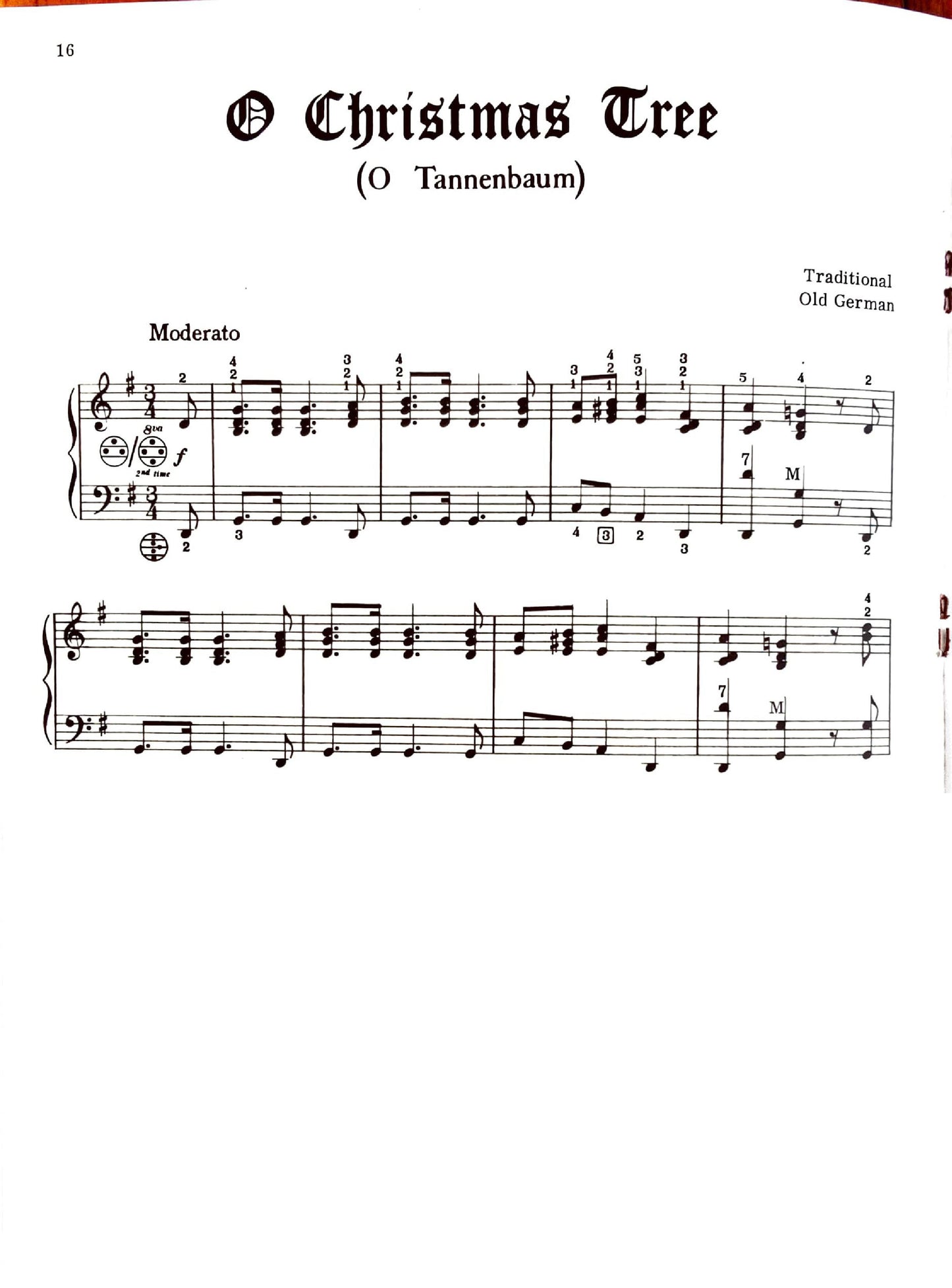 Christmas Carols and Hymns for accordion eBook arranged by Anthony Galla-Rini