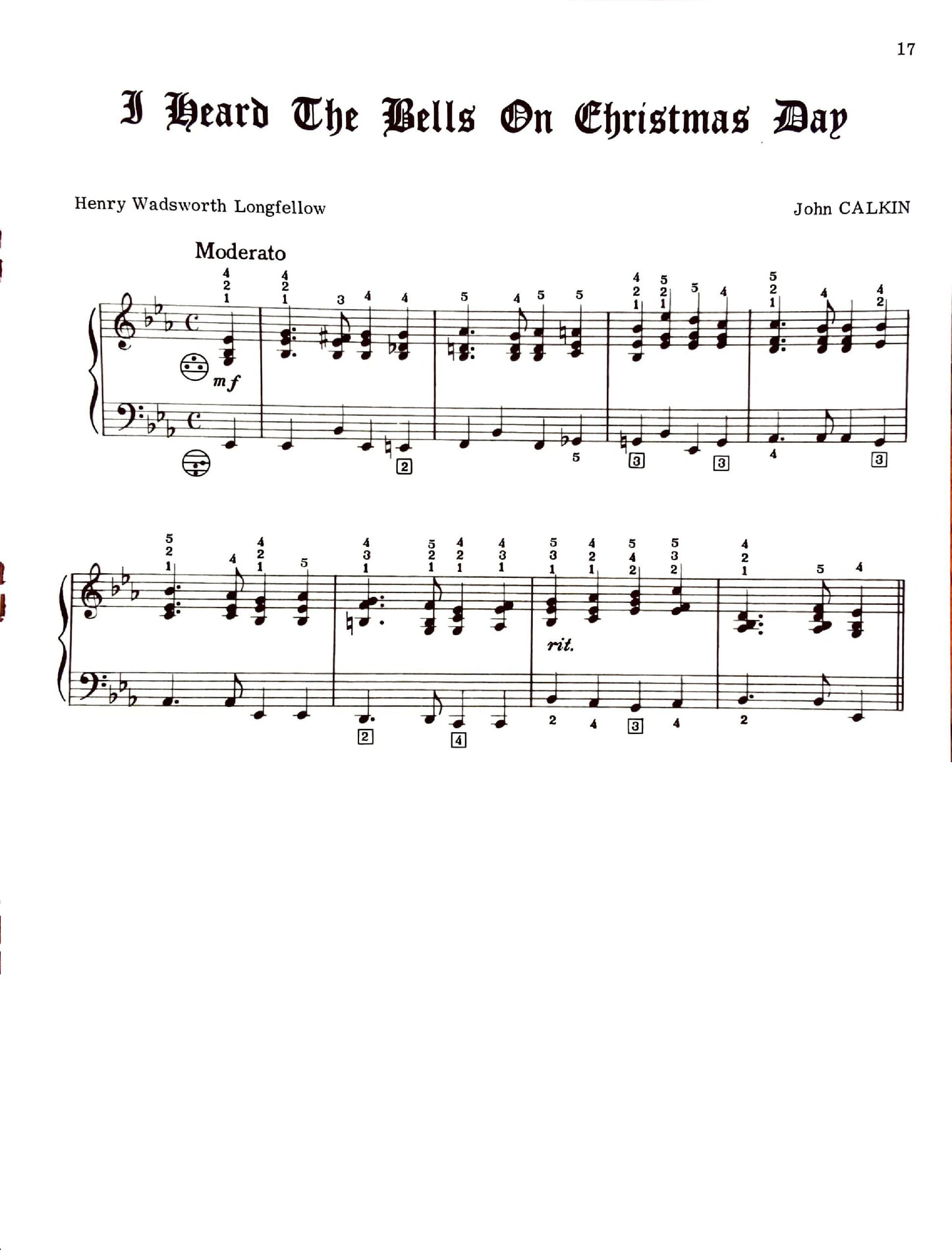 Christmas Carols and Hymns for accordion eBook arranged by Anthony Galla-Rini