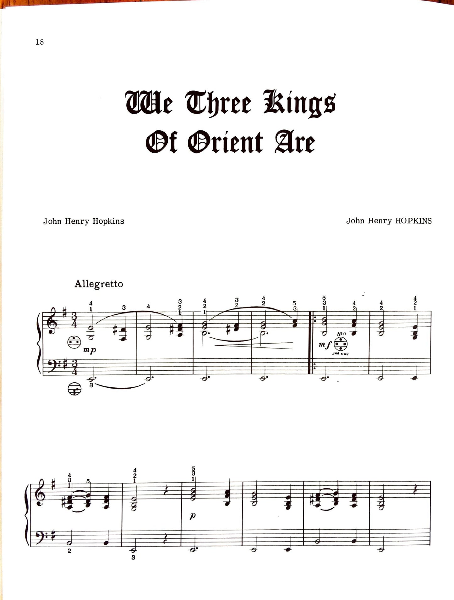 Christmas Carols and Hymns for accordion eBook arranged by Anthony Galla-Rini