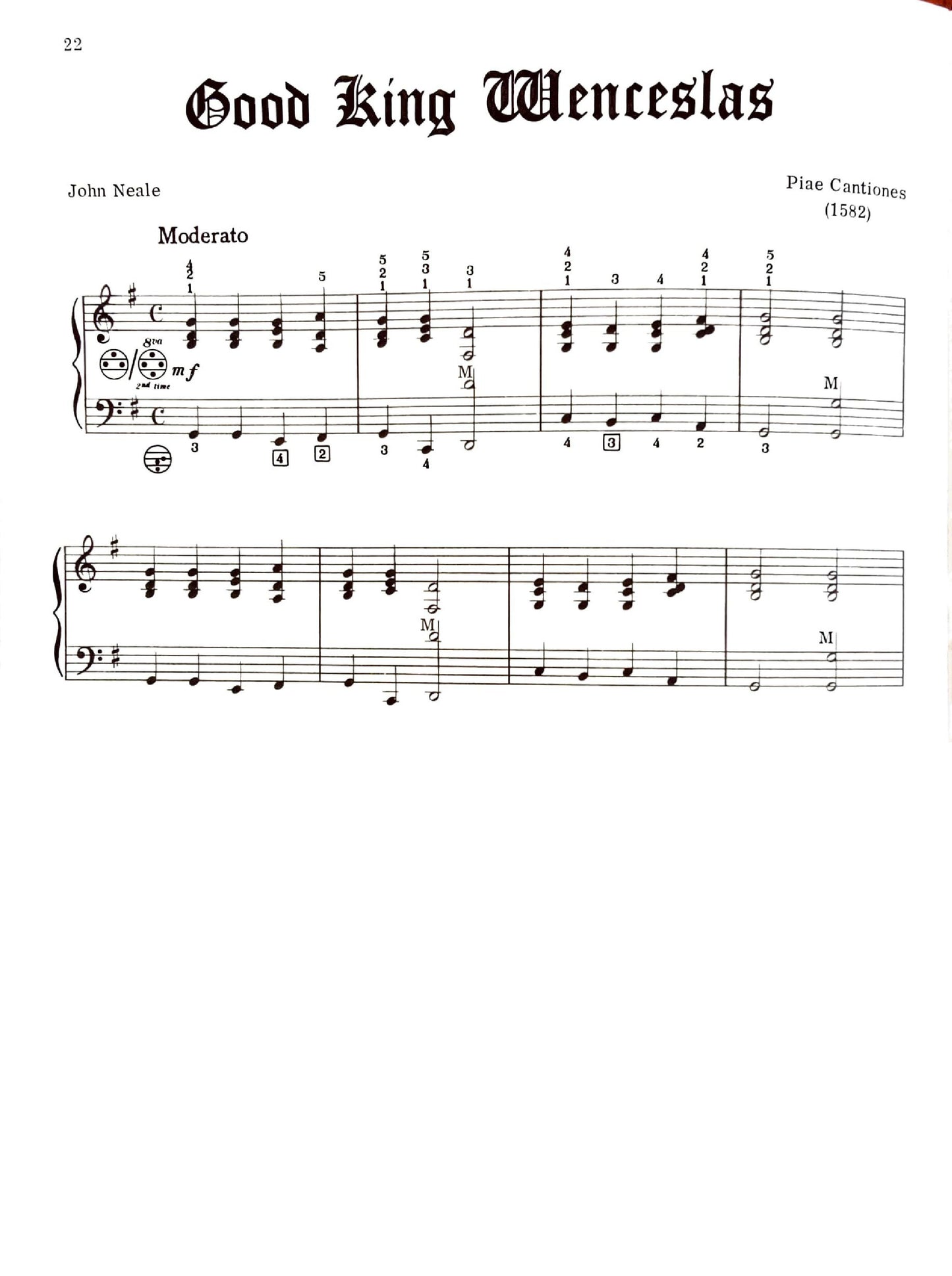 Christmas Carols and Hymns for accordion eBook arranged by Anthony Galla-Rini