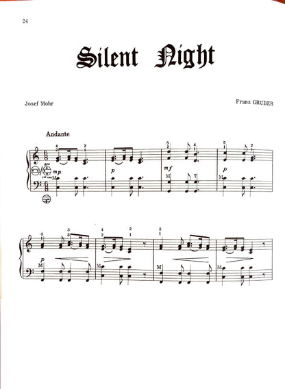 Christmas Carols and Hymns for accordion eBook arranged by Anthony Galla-Rini