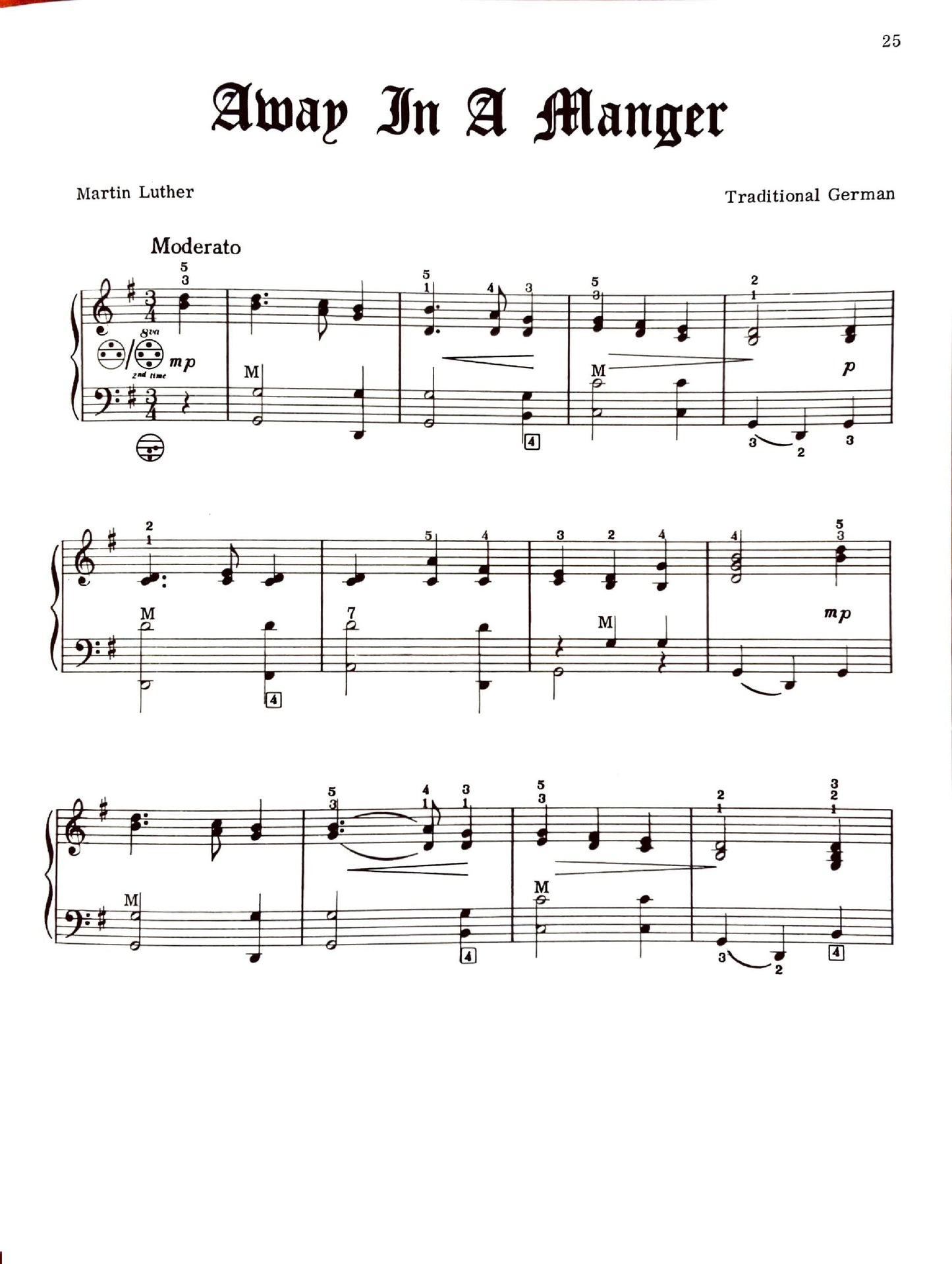 Christmas Carols and Hymns for accordion eBook arranged by Anthony Galla-Rini