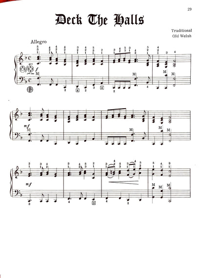 Christmas Carols and Hymns for accordion eBook arranged by Anthony Galla-Rini