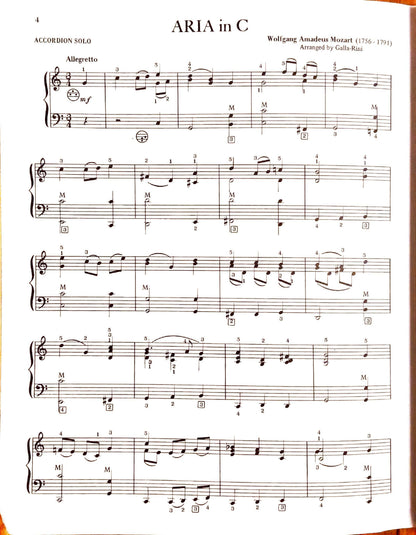 Classic Miniatures - eBook 1 accordion arrangements by Galla-Rini