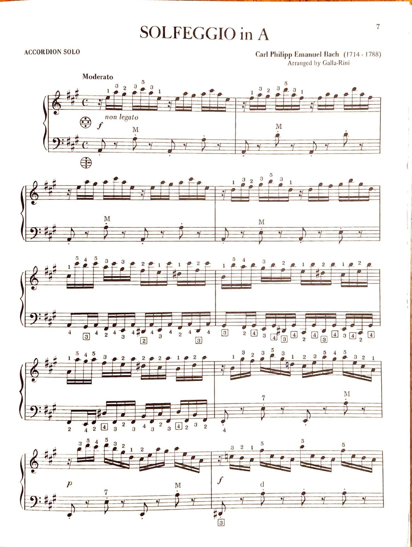 Classic Miniatures - eBook 1 accordion arrangements by Galla-Rini