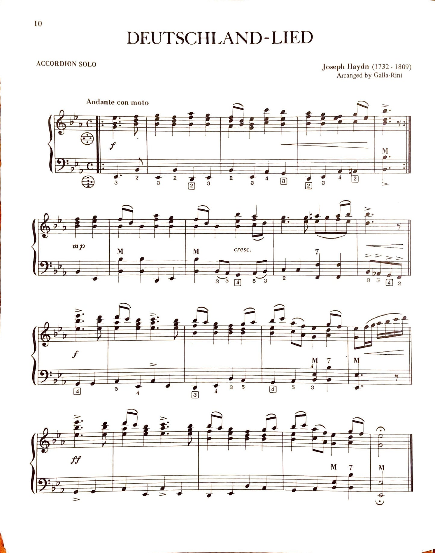 Classic Miniatures - eBook 1 accordion arrangements by Galla-Rini