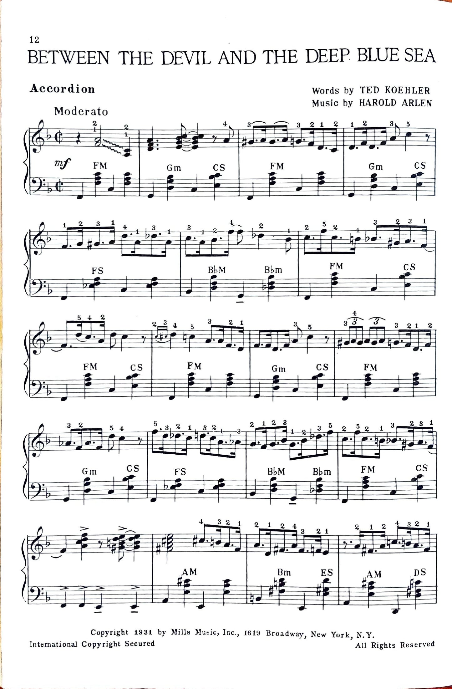 eBook: Modern Hot Piano Accordion Solos No. 2, (Solo accordion with piano accompaniment)