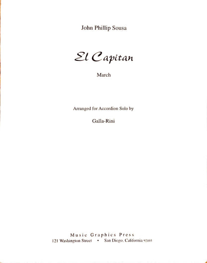 El Capitan March (Solo)