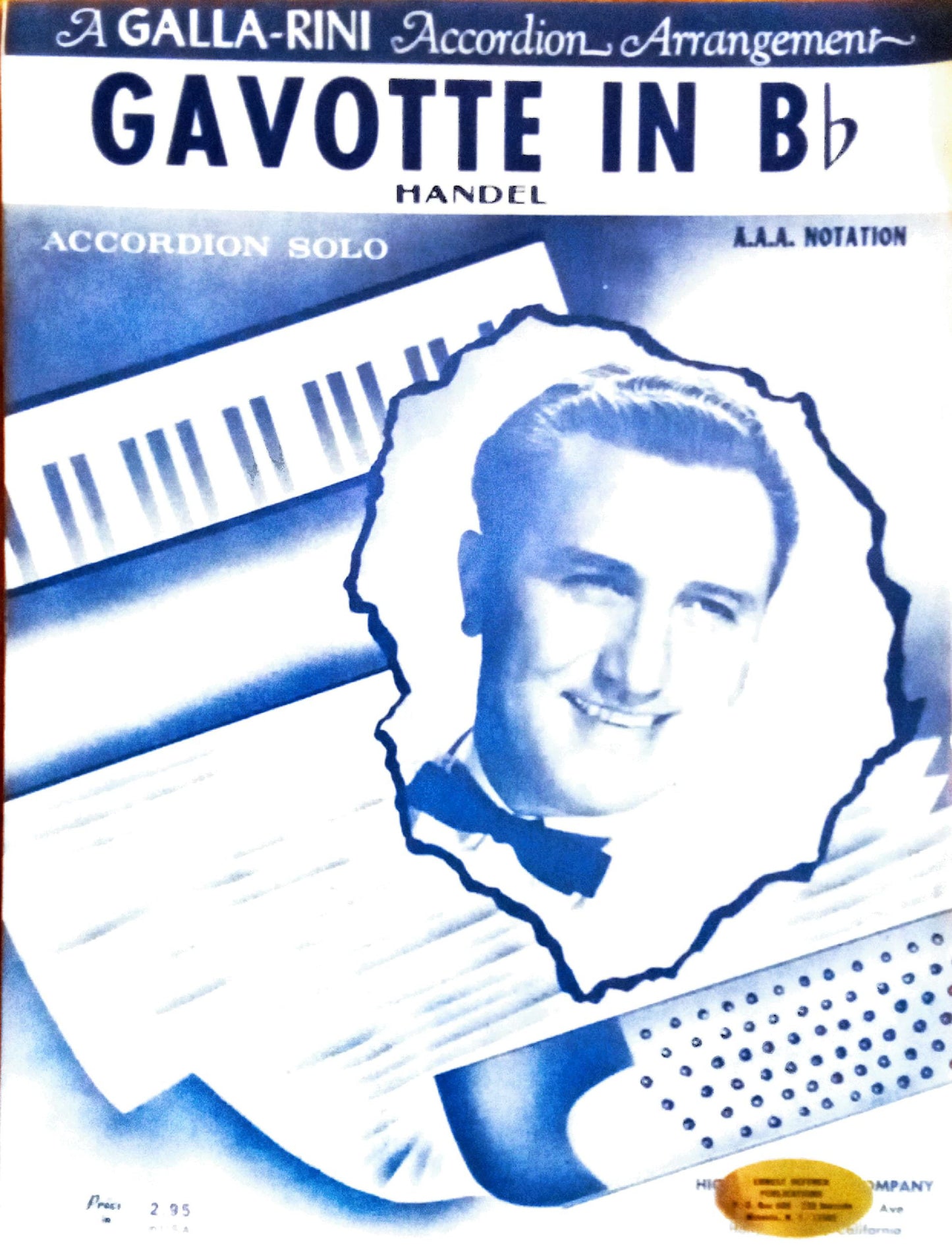 Gavotte in B Flat (Handel) (Solo)