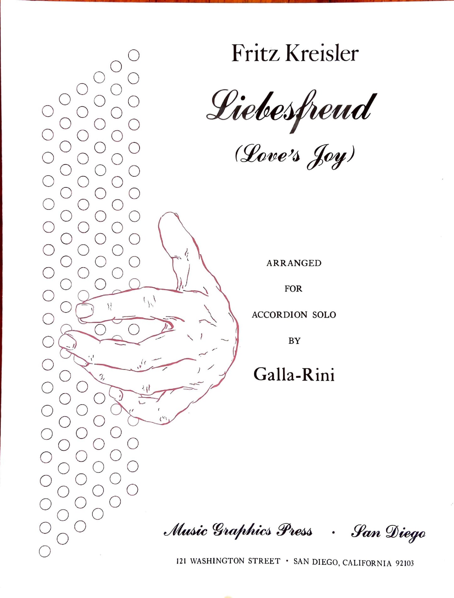 Liebesfreud (Love's Joy) (Solo)