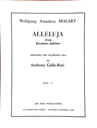 Alleluja from 'Exsultate, Jubilate' (Solo)