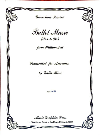 Ballet Music (Pas de Six) from William Tell