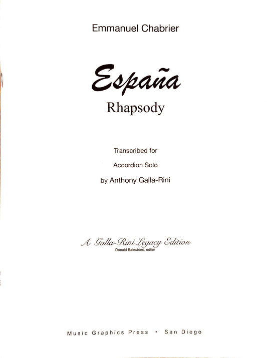 Espana Rhapsody