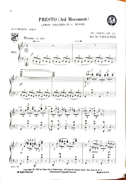 Presto (3rd Movement)