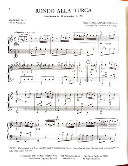 Rondo alla Turca - Turkish March, from Sonata No. 11 in A Major (Solo)