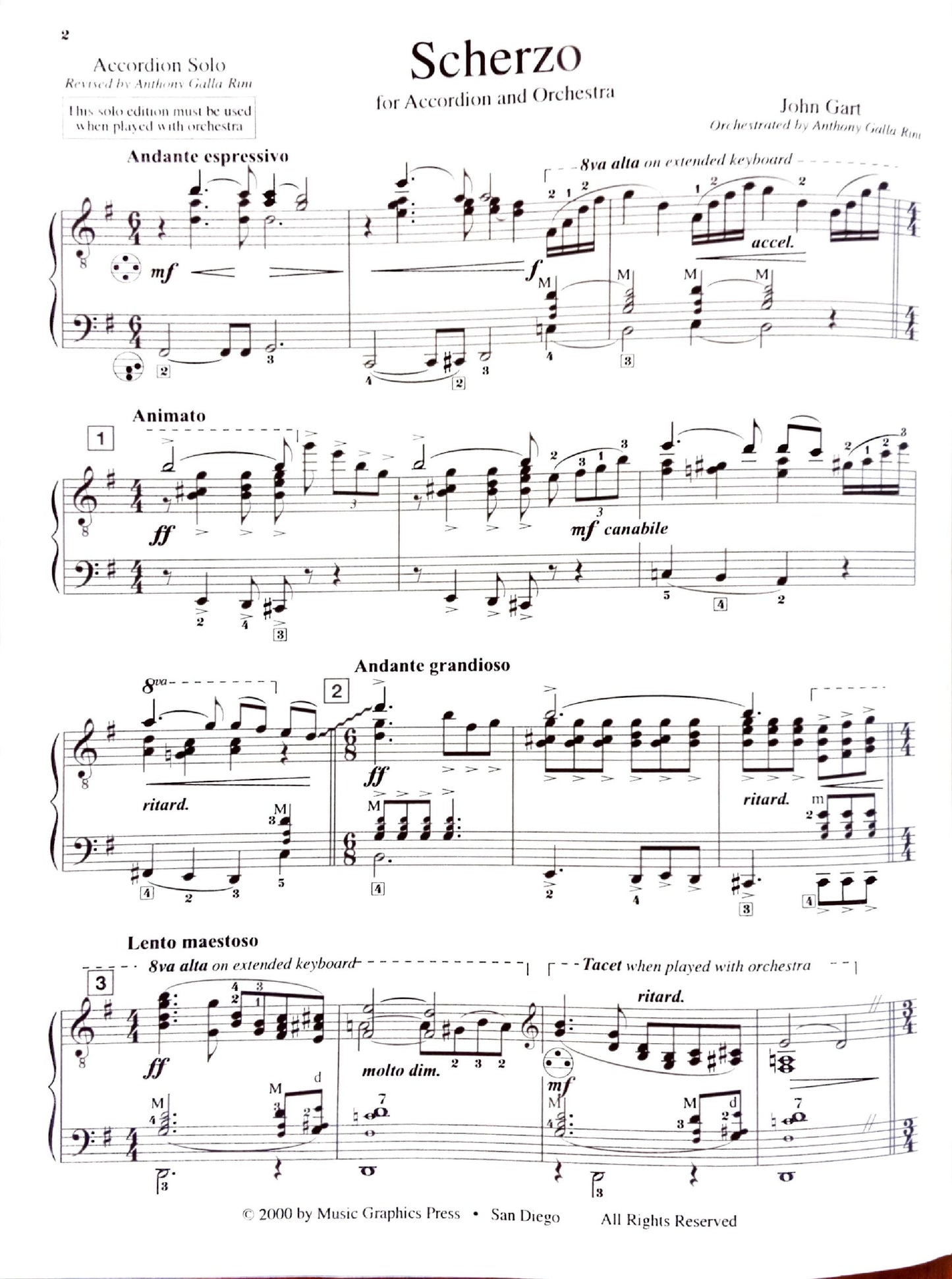Scherzo (Solo)