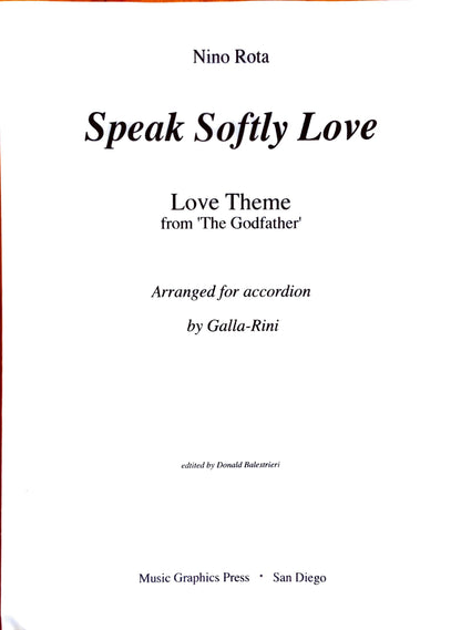 Speak Softly Love