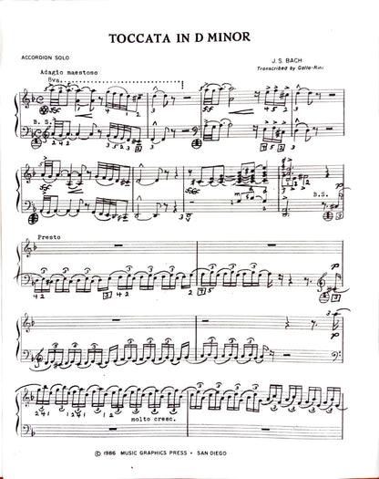 Toccata in D Minor
