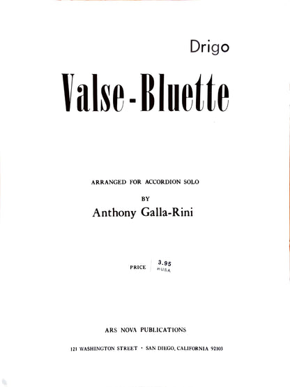 Valse - Bluette