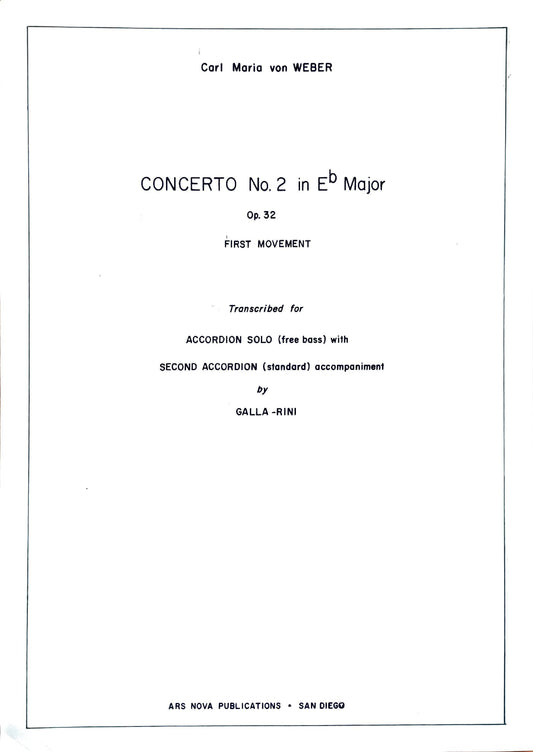 Concerto No. 2 in E Flat Major Op. 32 First Movement (Duet)