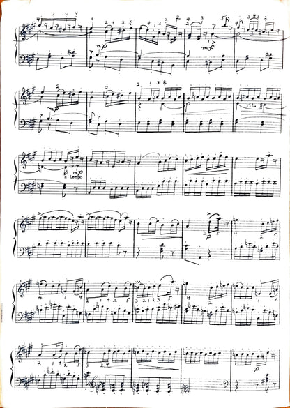 Gavotte from the Opera 'Mignon' (Solo free bass)