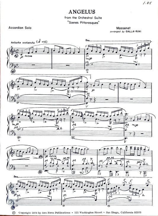 Angelus from the Orchestral Suite 'Scenes Pittoresques'