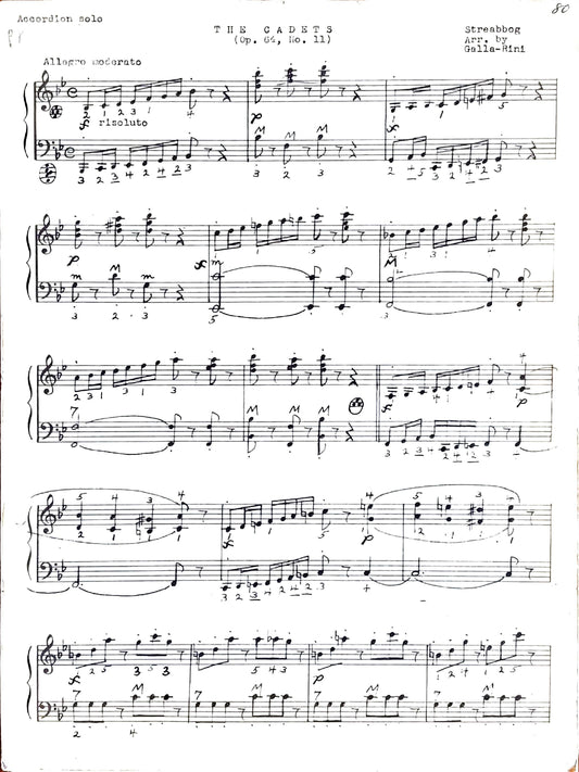 Cadets, The Op. 64, No. 11