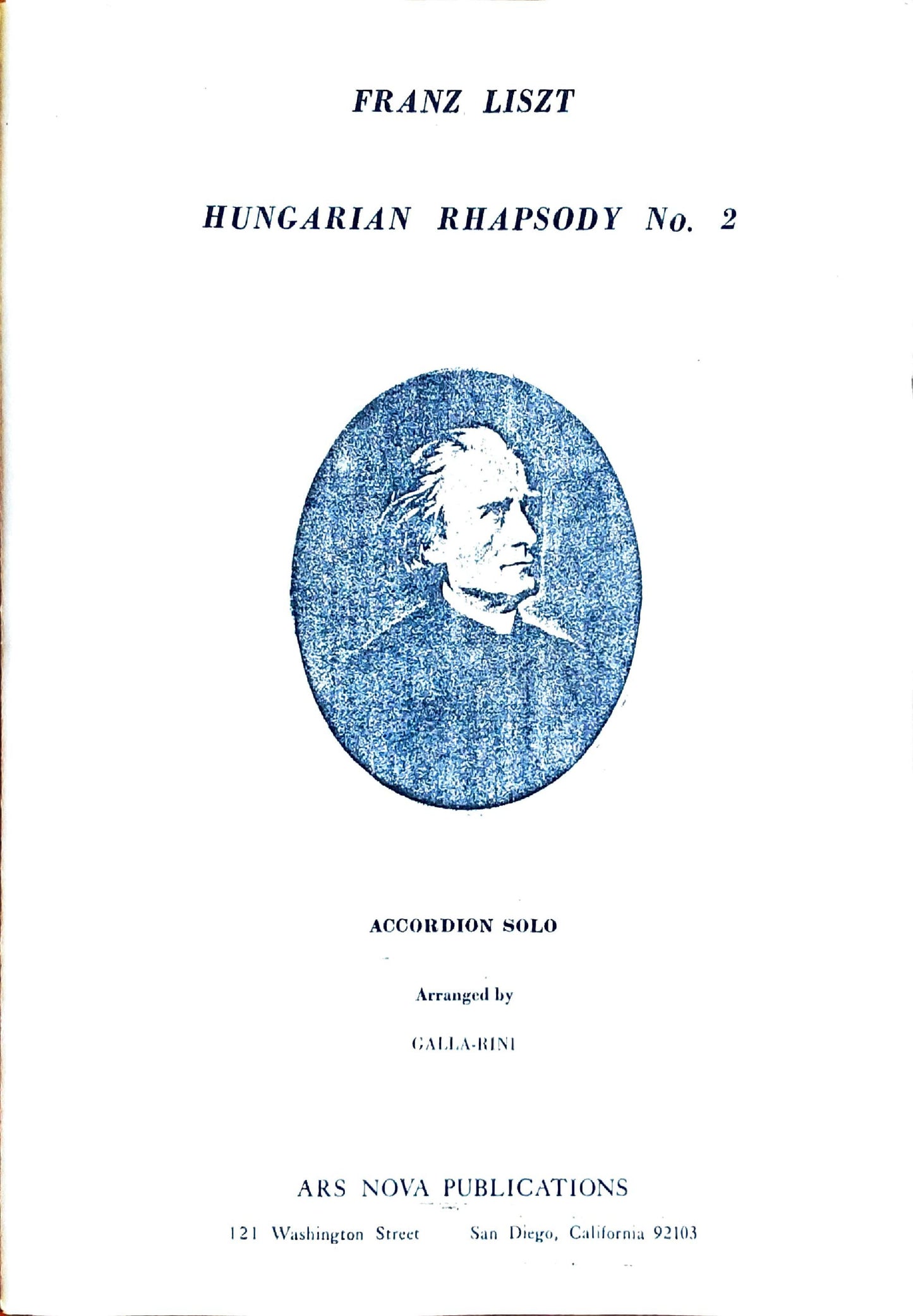 Hungarian Rhapsody No. 2
