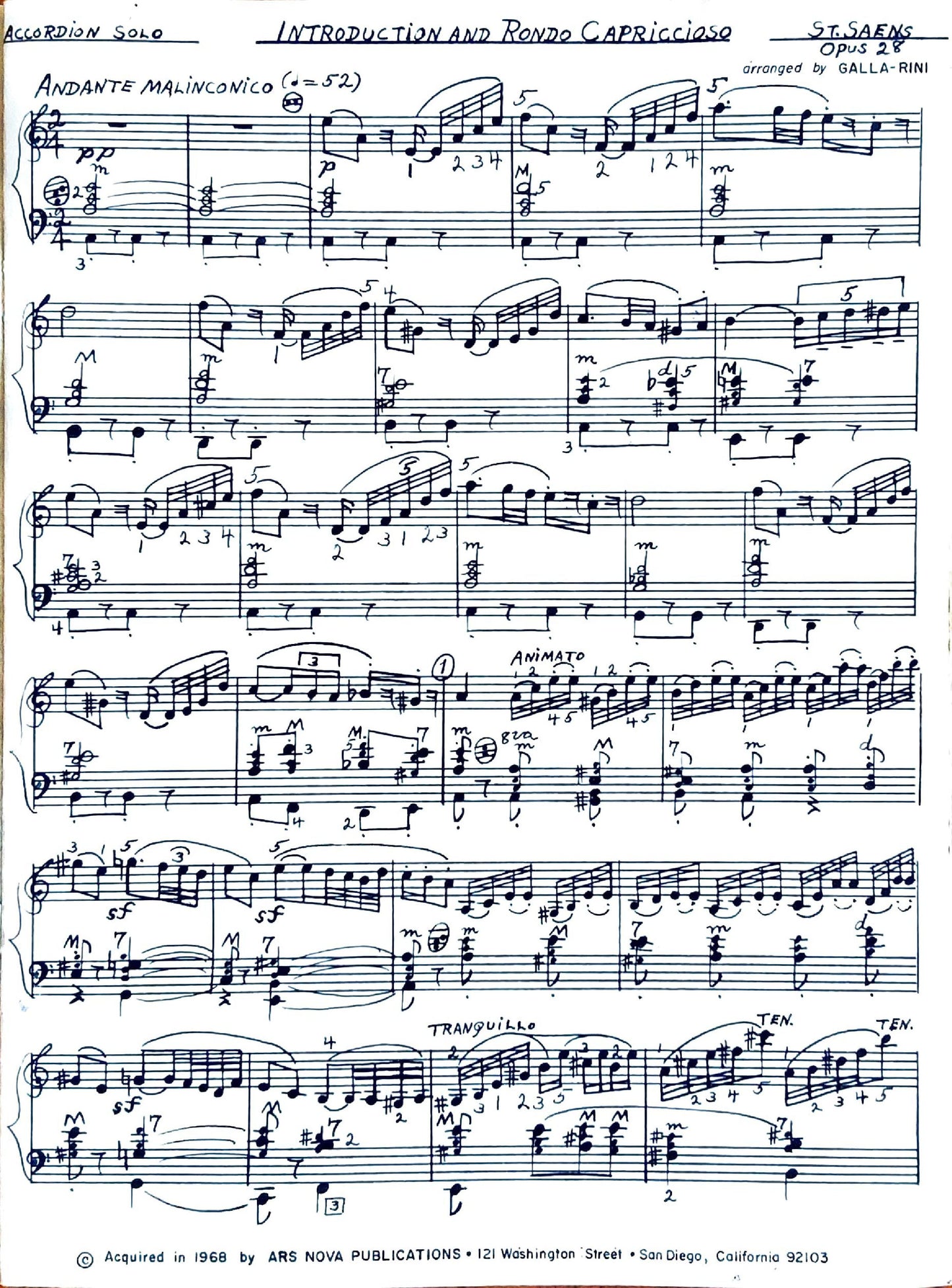 Introduction and Rondo Capriccioso